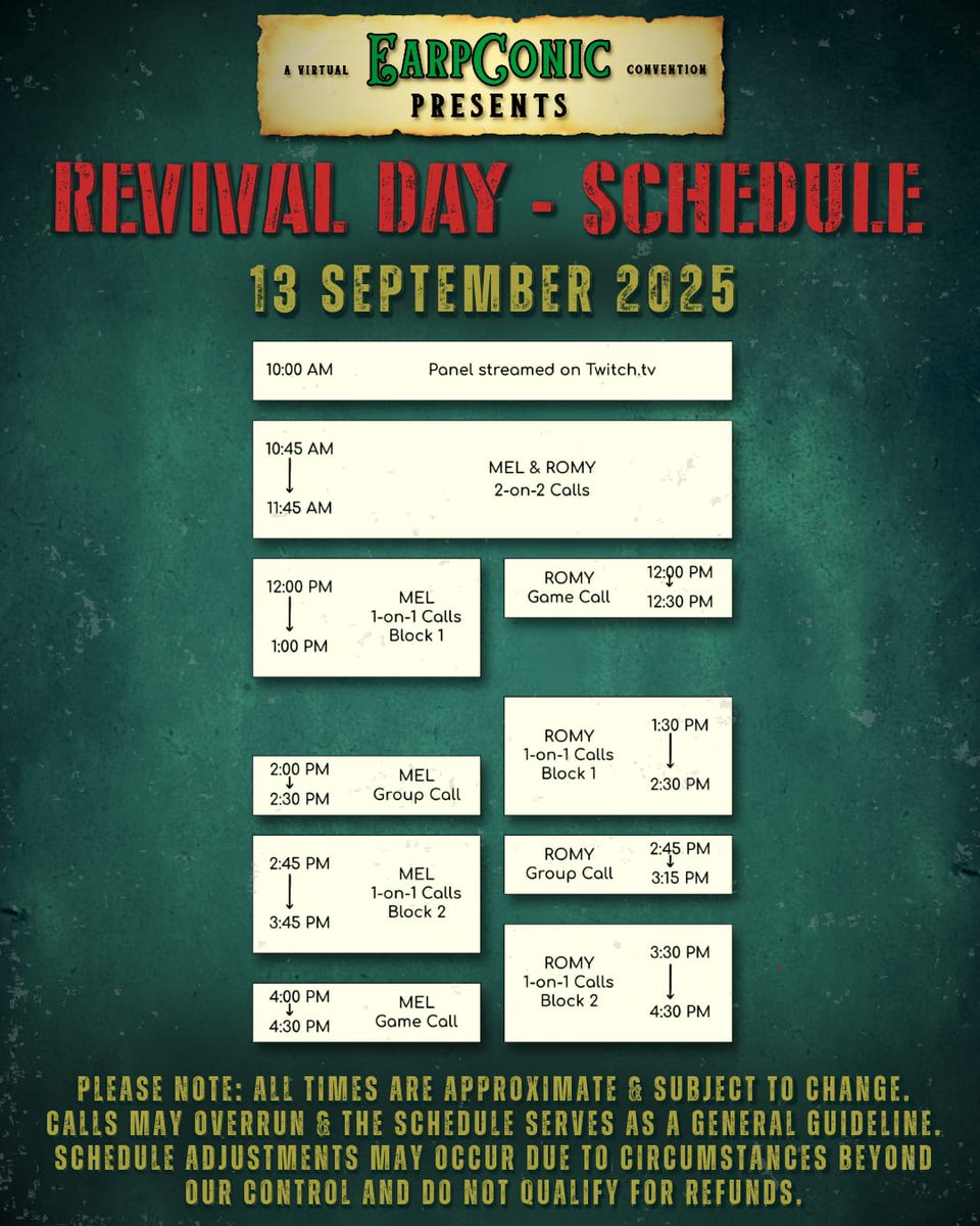 65 MINUTES!!

<a href="/roweltman/">romy weltman</a>
#EarpConicPresents #Revival #TheGreatRevival #Earpers #Revivalists #EarpConic