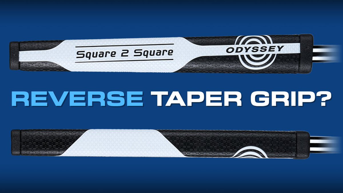 Introducing our new Reverse Taper Grip—engineered specifically for Square 2 Square models to promote a more natural setup position by counteracting the 2° of shaft lean, getting the leading edge of the grip perpendicular to the ground.

youtu.be/ewC-P13WtAU?fe…