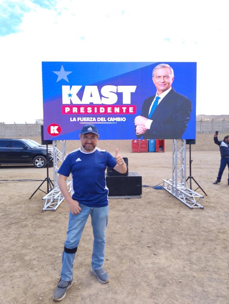 AlanCespedes_Ar's tweet photo. 118 días para que @joseantoniokast cambie el destino de Chile.

#KastPresidente2036 🇨🇱✌️
#Antofagasta https://t.co/QXkOzRd34r