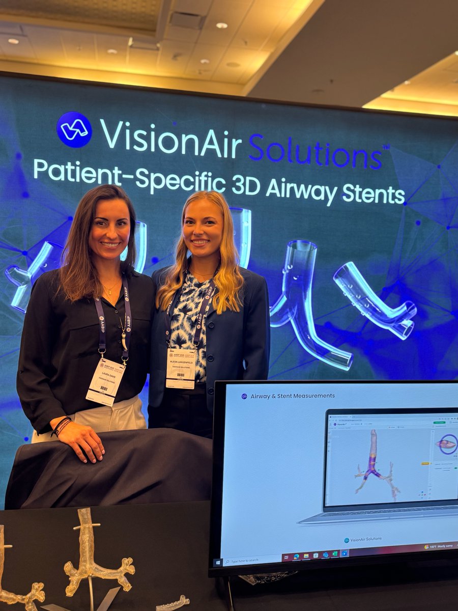 Need Help Designing a Patient-Specific 3D Stent? Let’s Build It Together! 🛠️

Whether you're new to the VisionAir software or just want a second look, our clinical team, Laura &amp; Alexa, are here to support YOU in creating the perfect custom stent for your patient.

✅ Need a quick