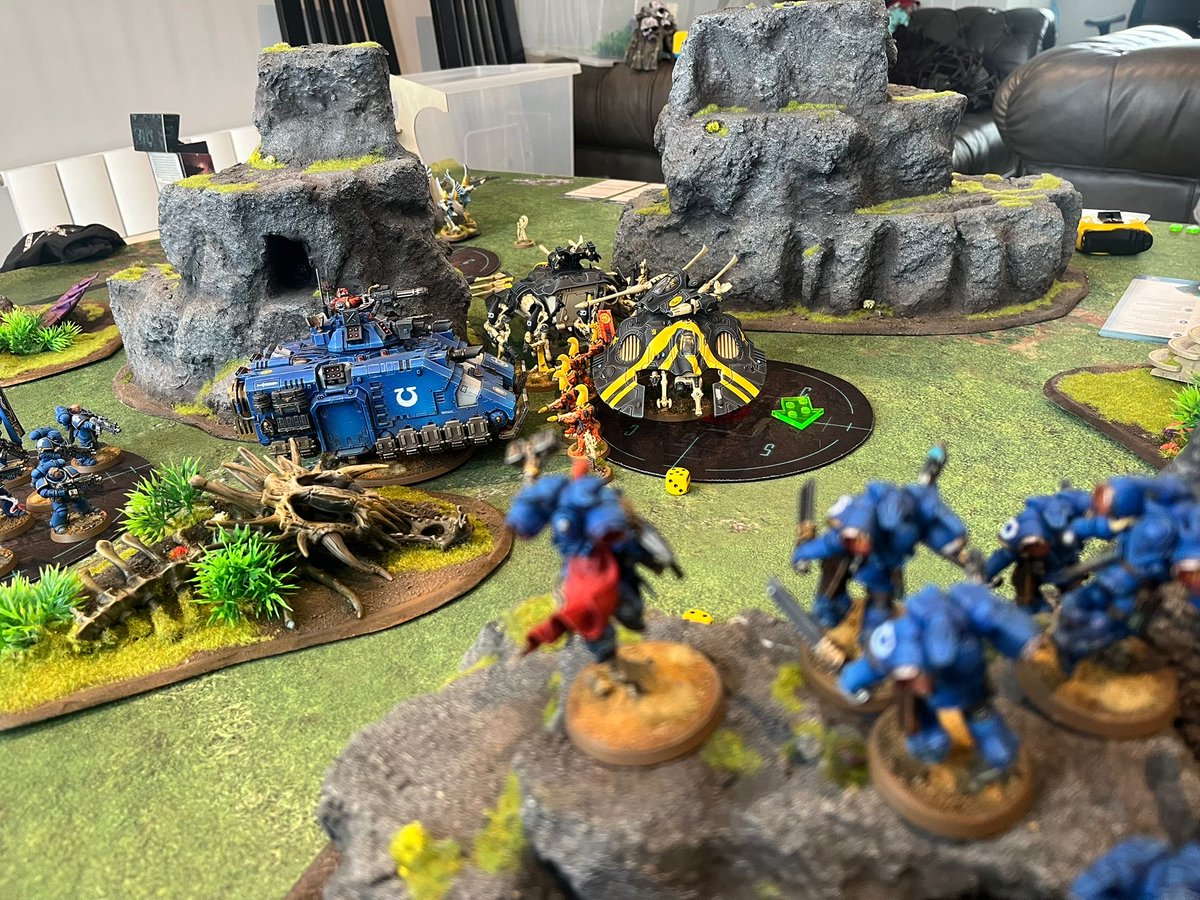 Still not picked up a brush. But I have changed a few things. No longer painting for Warhammer Community or Tale of Painters. All my social accounts are private. When I get back to it, it’s going to be for MY enjoyment, not for GW’s reach and engagement stats. Also played a game.