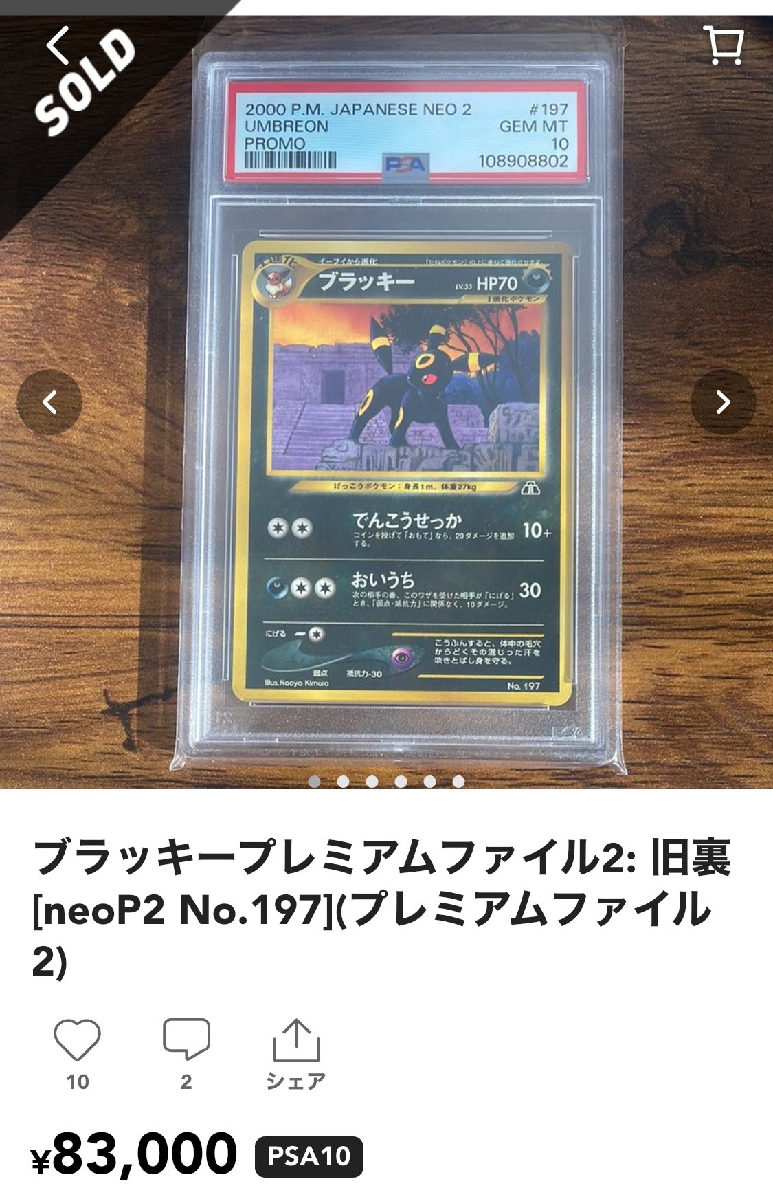 ポケモン　ポケカ　旧裏　プレミアムファイル neo リザードン ブラッキー リザードン他 ポケモンカード☆neo プレミアムファイル2 欠品 旧