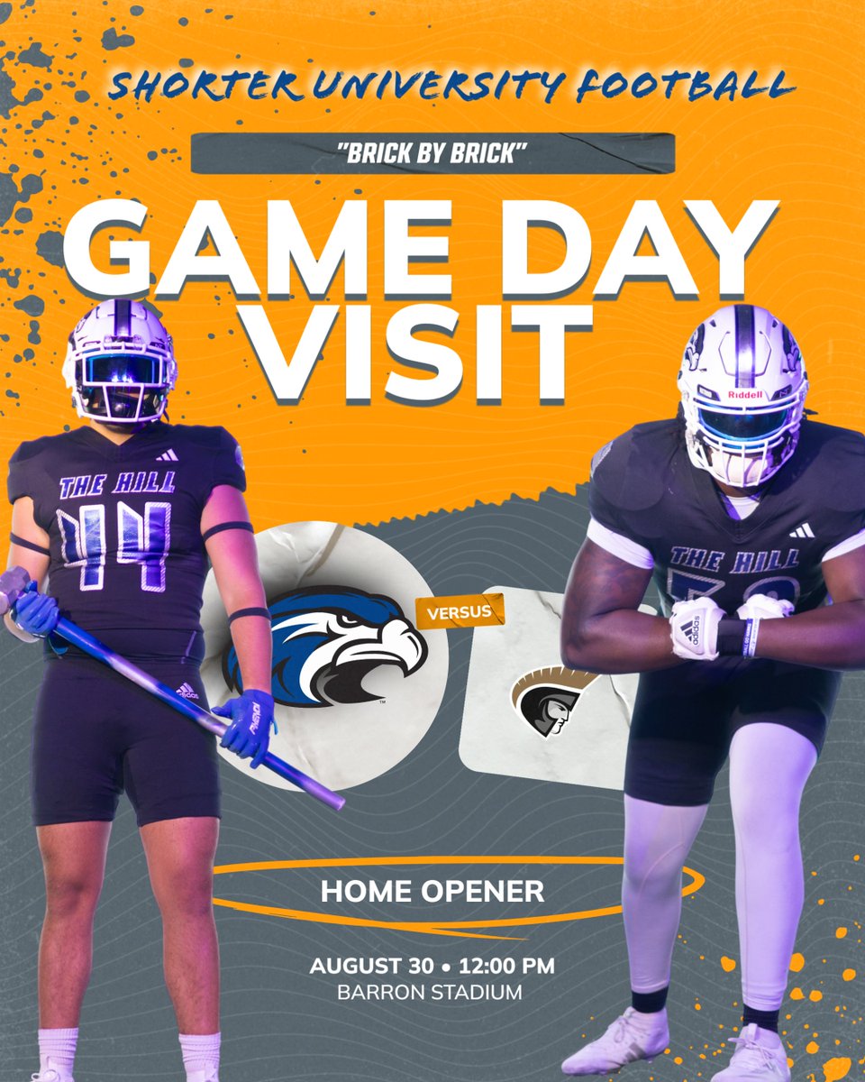 12 DAYS AWAY! 
GAME DAY VISIT FOR SHORTER V. ANDERSON 

PLEASE FILL OUT ATTACHED LINK 

forms.gle/sAAzvqVqJucyHd…