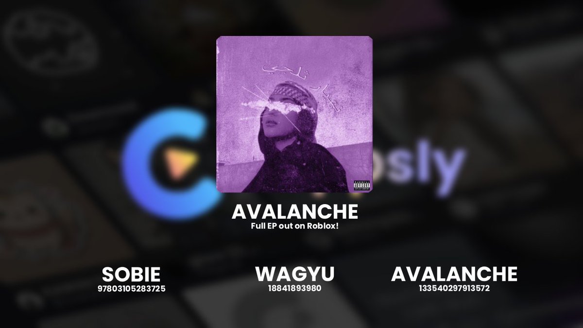SAKU's EP AVALANCHE IS NOW FULLY AVAILABLE ON ROBLOX!