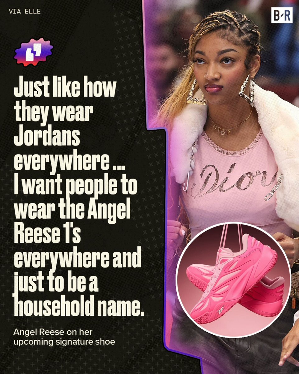 Angel Reese wants her new signature shoe line to become a household name 👟

Angel Reese 1s coming soon 🔥