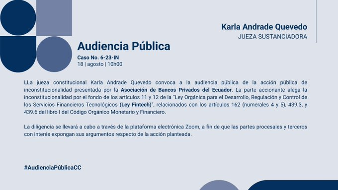alfredovelazco's tweet image. La @asobancos quiere q se declaren inconstitucionales los Art 11 y 12 de la #LeyFintech que quiere decir eso? anular toda competencia en servicios financieros tecnológicos #fintech... en un país donde el mayor banco tiene continuos problemas con sus servicios y autoridades callan