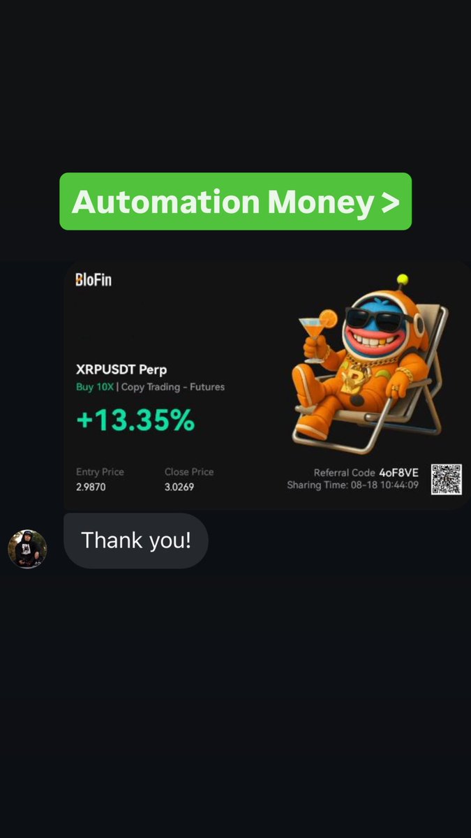 CameronGeorgeT's tweet image. DM us CRYPTO now to get started in the #AutomationProgram of #tradeshipuniversity
T.me/automation_tra…
Stop Procrastinating.
#crypto #cryptok #cryptotrading #forex #forextrader #forextrading #stocks #stockmarket #stockoptions #optionstrading