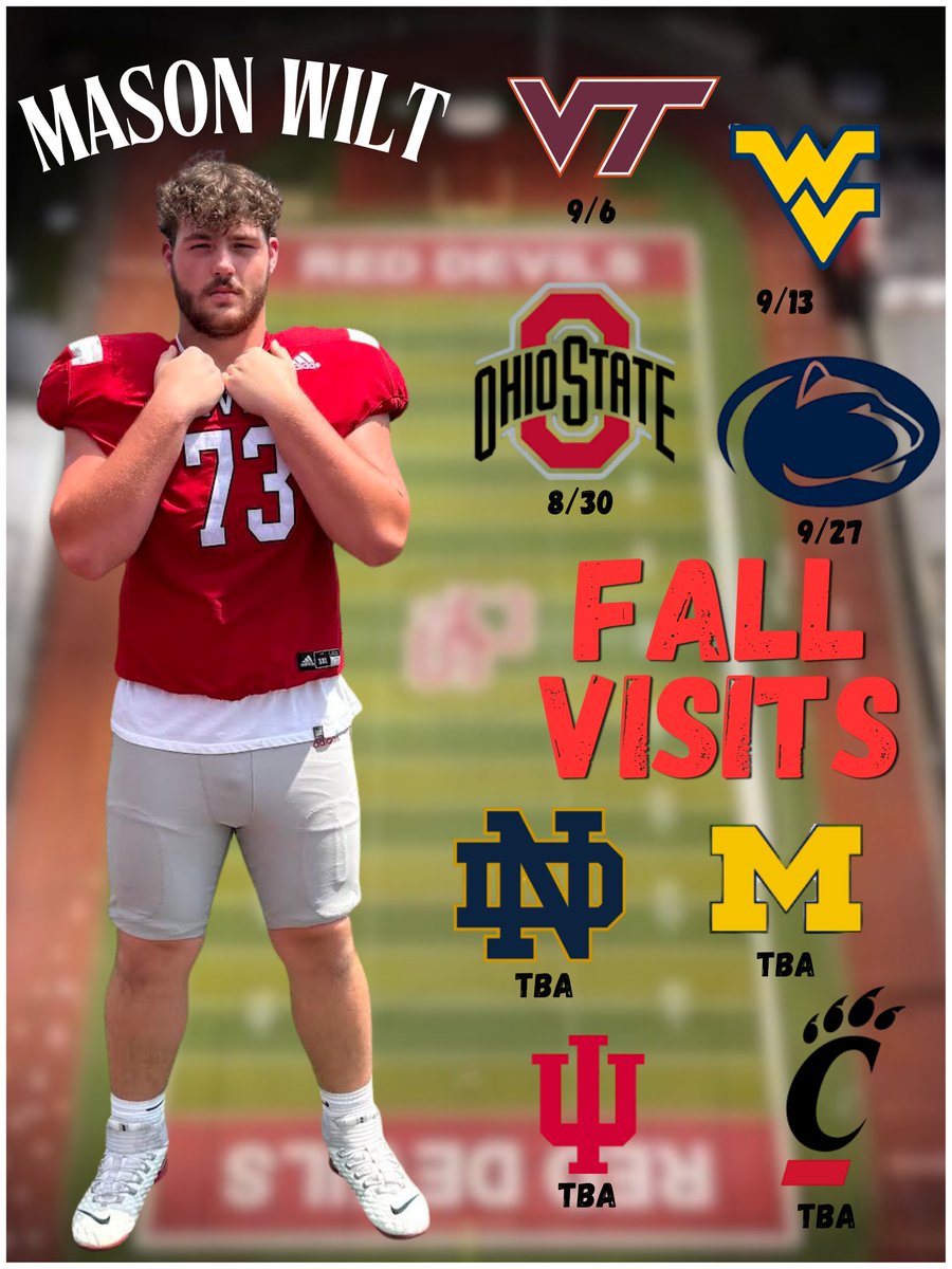 Mason Wilt (@masonwilt51) on Twitter photo Cant wait to see some games ! Filling up fast
<a href="/Mark__Porter/">ScoutingOhio.com - 247 Sports - Bucknuts</a> <a href="/AllenTrieu/">Allen Trieu</a> <a href="/adamgorney/">Adam Gorney</a> <a href="/DaleRodick/">Dale Rodick II</a> <a href="/CoachChad_T3/">Coach Chad</a> <a href="/Bryan_Ault/">Bryan Ault - Midwest Scout</a> <a href="/GregSmithRivals/">Greg Smith</a> <a href="/On3Recruiting/">On3 Recruiting</a> <a href="/gobigrecruiting/">Go Big Recruiting</a> <a href="/Brett_McLean1/">Brett McLean</a> Cant wait to see some games ! Filling up fast
<a href="/Mark__Porter/">ScoutingOhio.com - 247 Sports - Bucknuts</a> <a href="/AllenTrieu/">Allen Trieu</a> <a href="/adamgorney/">Adam Gorney</a> <a href="/DaleRodick/">Dale Rodick II</a> <a href="/CoachChad_T3/">Coach Chad</a> <a href="/Bryan_Ault/">Bryan Ault - Midwest Scout</a> <a href="/GregSmithRivals/">Greg Smith</a> <a href="/On3Recruiting/">On3 Recruiting</a> <a href="/gobigrecruiting/">Go Big Recruiting</a> <a href="/Brett_McLean1/">Brett McLean</a>