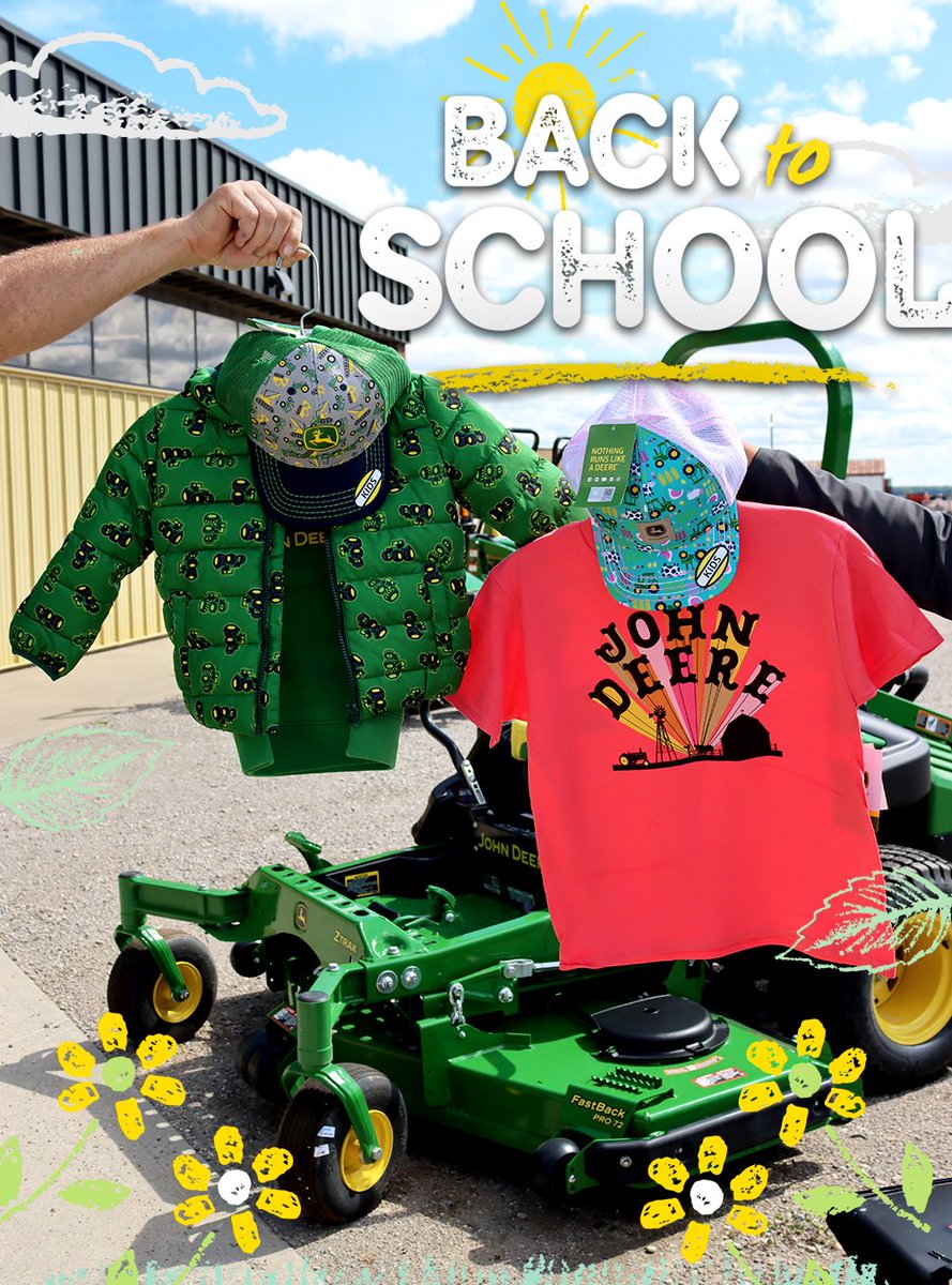 Gear up to head back to school in style! 🍏✏️ From cozy jackets to fresh tees, we’ve got the perfect looks for the classroom (and the playground) for your John Deere fanatic.Visit our online store to shop ➡️ shoppodolinsky.com

#backtoschool #johndeereapparel #shoplocal