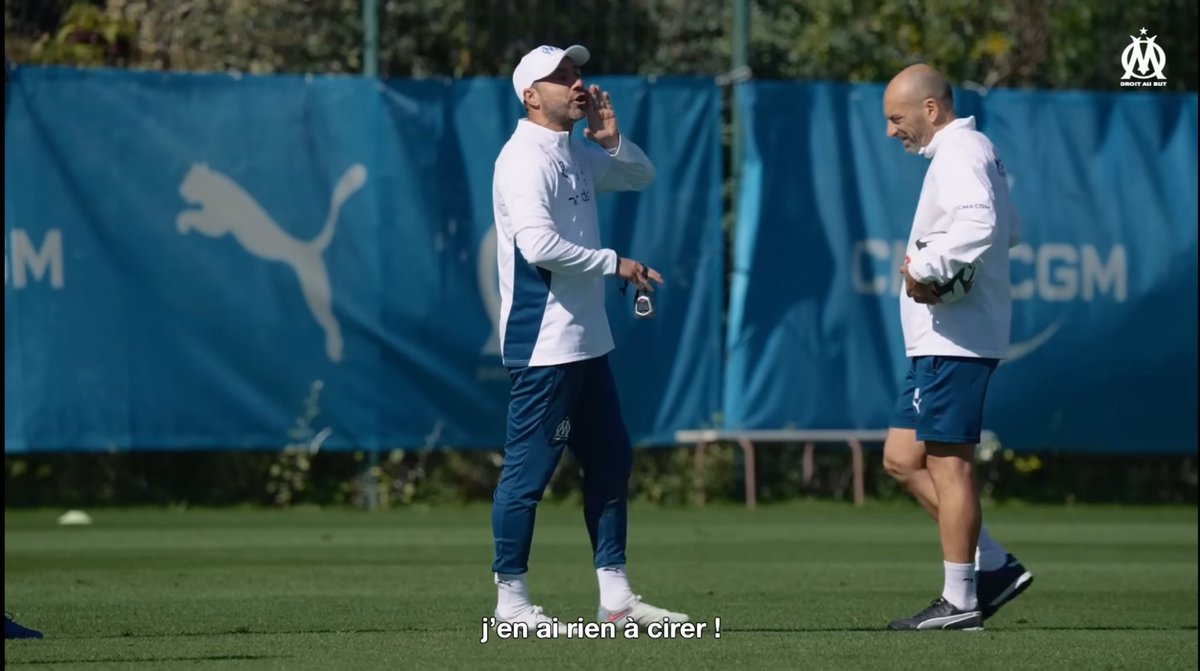 Johan_OhJeune's tweet image. Moi ça me choque pas. 

Je vois 2 mecs frustrés de leurs performances et du résultats. Et puis pas tout le monde est « copain » dans un vestiaire. 

Par contre cela suit ce que disait De Zerbi dans le doc #SJRL : 
Tous le monde a la même enseigne, c’est l’OM qui prime ! 

#TeamOM