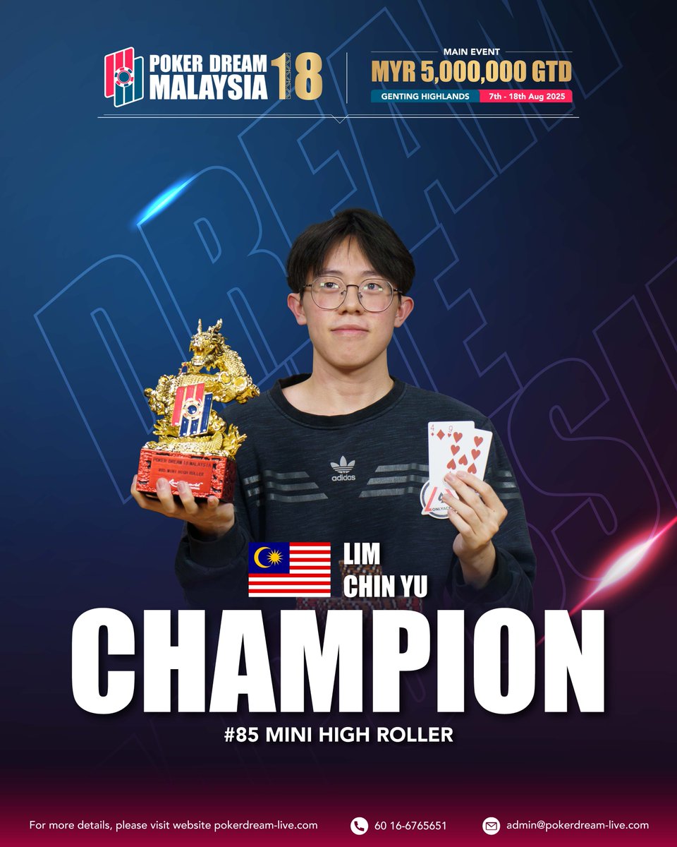 Poker Dream (@PokerDream_Live) / X