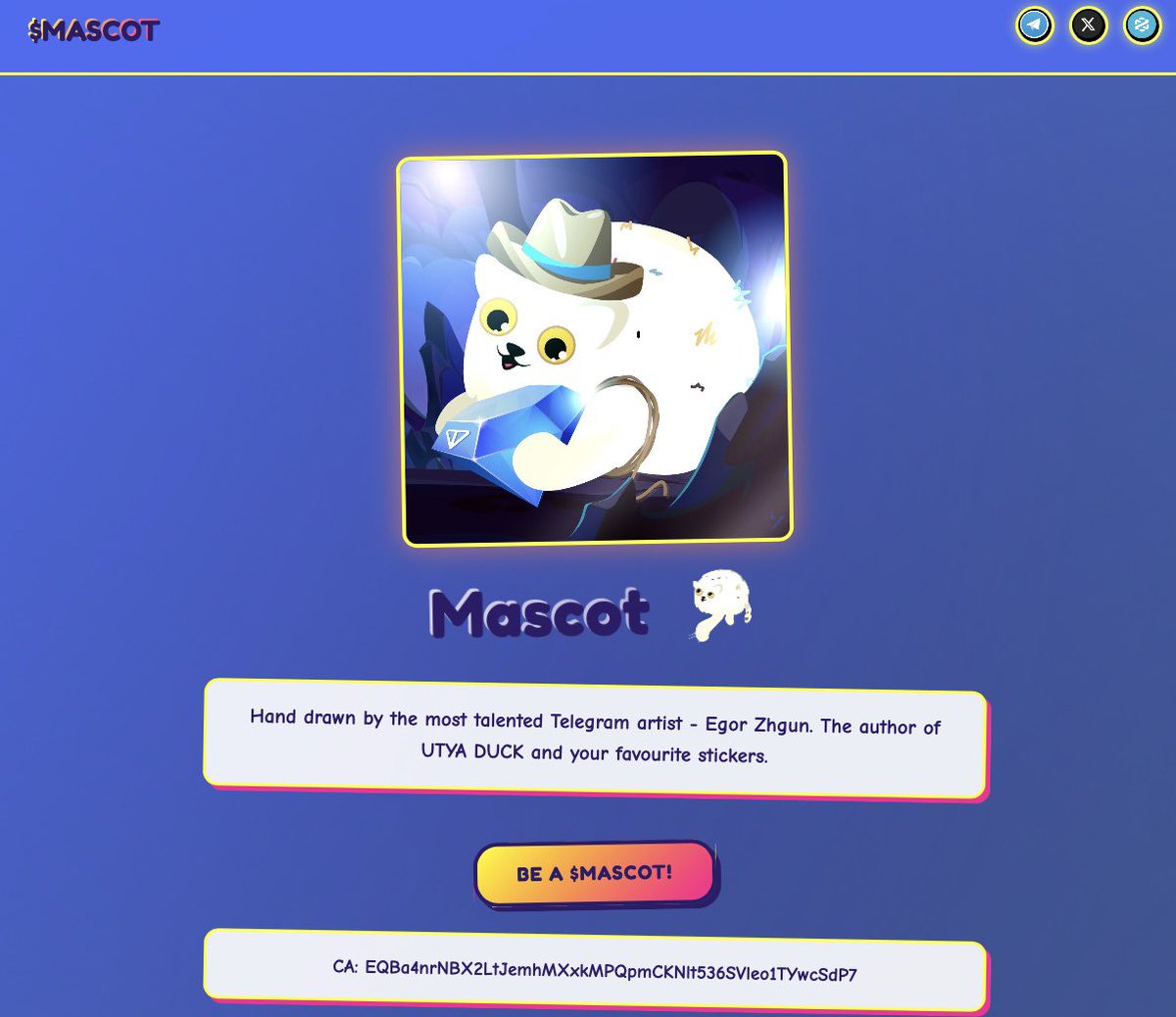 $MASCOT on TON tweet media