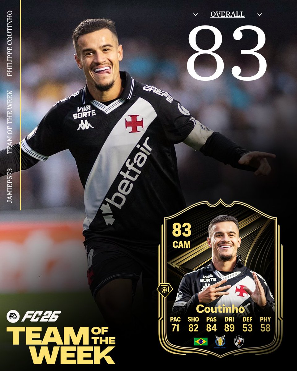 Shame there's no Brazilian League in FC26! 🕊️

#FC26