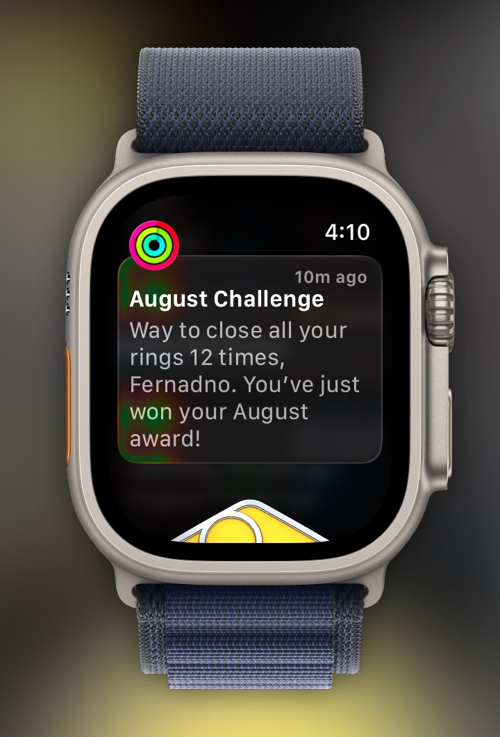 fer_schez's tweet image. 🫡 @Raov3 #AppleWatch ⌚ #MonthlyChallenge 🏅 August ✅