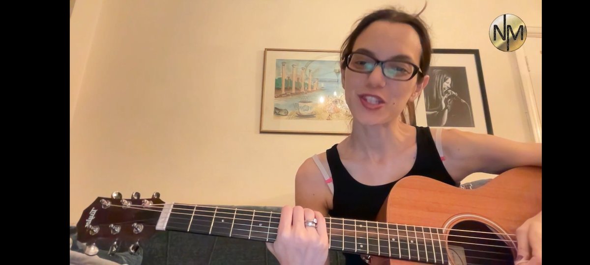 Home studio singing on stageit with <a href="/vocalfreaknat/">Nathalie Miranda</a>