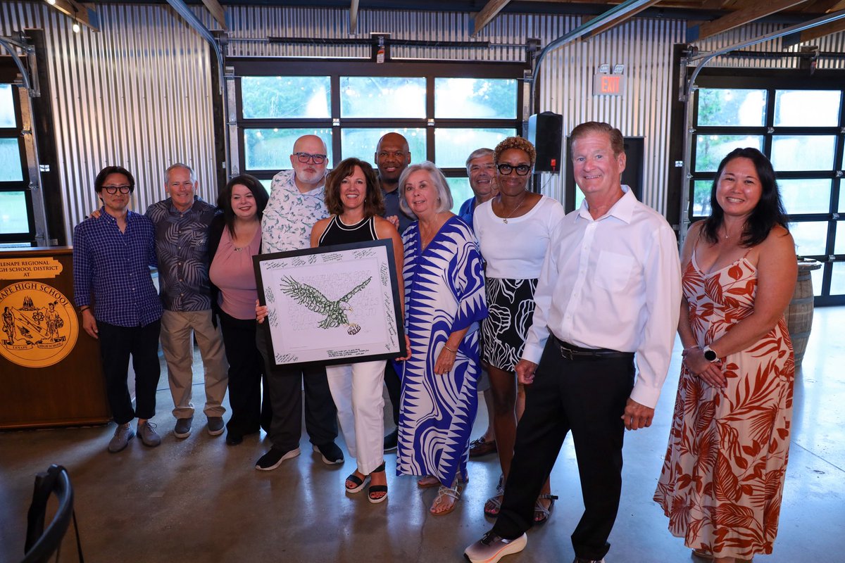 cbeducator's tweet image. Enjoy some pics from my retirement party; I felt joy &amp;amp; love from everyone! 
Meanwhile, this account will no longer be the official account for the Lenape Regional High School District. Please follow the new @LenapeDistrict to stay connected with all LRHSD highlights. CB out !