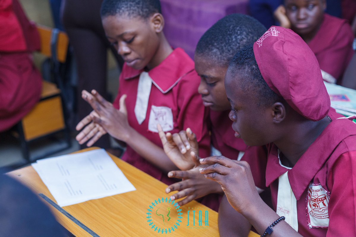 Michael Thompson Showunmi (@cycogreat) on Twitter photo At <a href="/raisingstaraf/">Raising Star Africa</a> , we inspire students with disabilities to dream bigger beyond background, environment, or disability.
In one of our sessions, we introduced them to Edeh Catherine Chinyere , the first female lawyer in Nigeria (hearing impaired/Deaf) and founder of Voice of At <a href="/raisingstaraf/">Raising Star Africa</a> , we inspire students with disabilities to dream bigger beyond background, environment, or disability.
In one of our sessions, we introduced them to Edeh Catherine Chinyere , the first female lawyer in Nigeria (hearing impaired/Deaf) and founder of Voice of