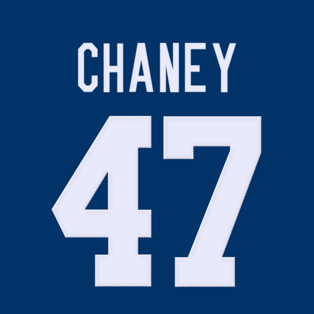 Indianapolis Colts LB Jake Chaney (<a href="/JakeChaney9/">Jake Chaney</a>) is wearing number 47. Last assigned to Liam Anderson. #ForTheShoe