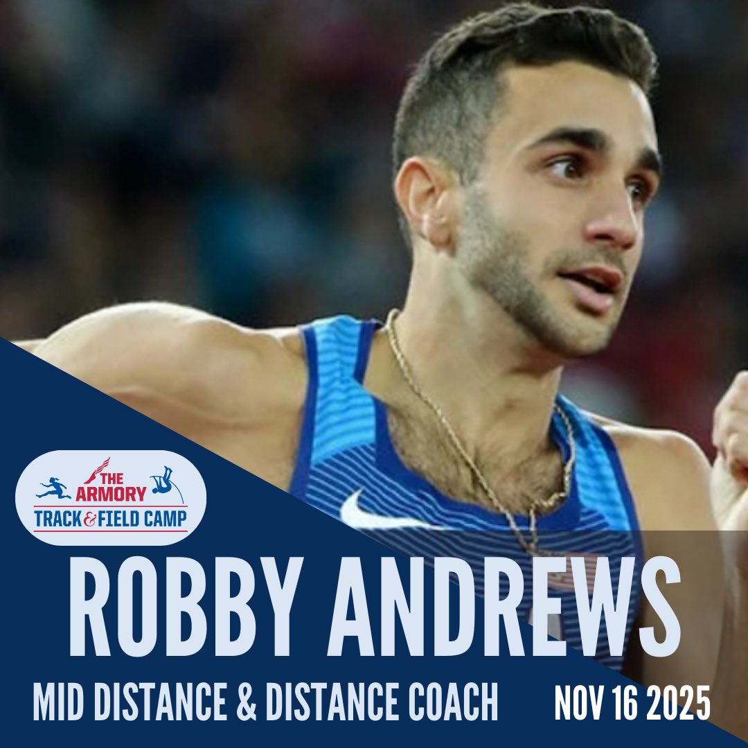The Armory (@armorynyc) on Twitter photo <a href="/JosetteNorris/">Josette Norris Andrews</a> & <a href="/RA_Andrews/">Robby Andrews</a> are LOCKED IN 🔒 for this year’s Armory Camp 🏕️ leading mid- & long-distance! Josette is bound for Worlds 🌍in the 5000m, while Robby is a 2016 🇺🇸 Olympian, NCAA champ, and Millrose veteran. This duo brings big-time experience + inspiration! Sign up <a href="/JosetteNorris/">Josette Norris Andrews</a> & <a href="/RA_Andrews/">Robby Andrews</a> are LOCKED IN 🔒 for this year’s Armory Camp 🏕️ leading mid- & long-distance! Josette is bound for Worlds 🌍in the 5000m, while Robby is a 2016 🇺🇸 Olympian, NCAA champ, and Millrose veteran. This duo brings big-time experience + inspiration! Sign up