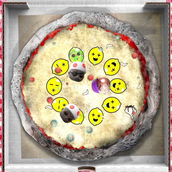 💎🍕😋
Our new pfp is Rare Pizza #1054, owned by <a href="/dark0eth/">Dark0 🌊</a>. Would you eat it?
🌚 Moon Crust
🍅 Tomato Sauce
🧀 Mozzarella
🍋 Lime
🧄 Garlic
😷 Corona
🌿 Oregano
🪦 <a href="/DeadHeadsTV/">DeadHeads 🪦</a>