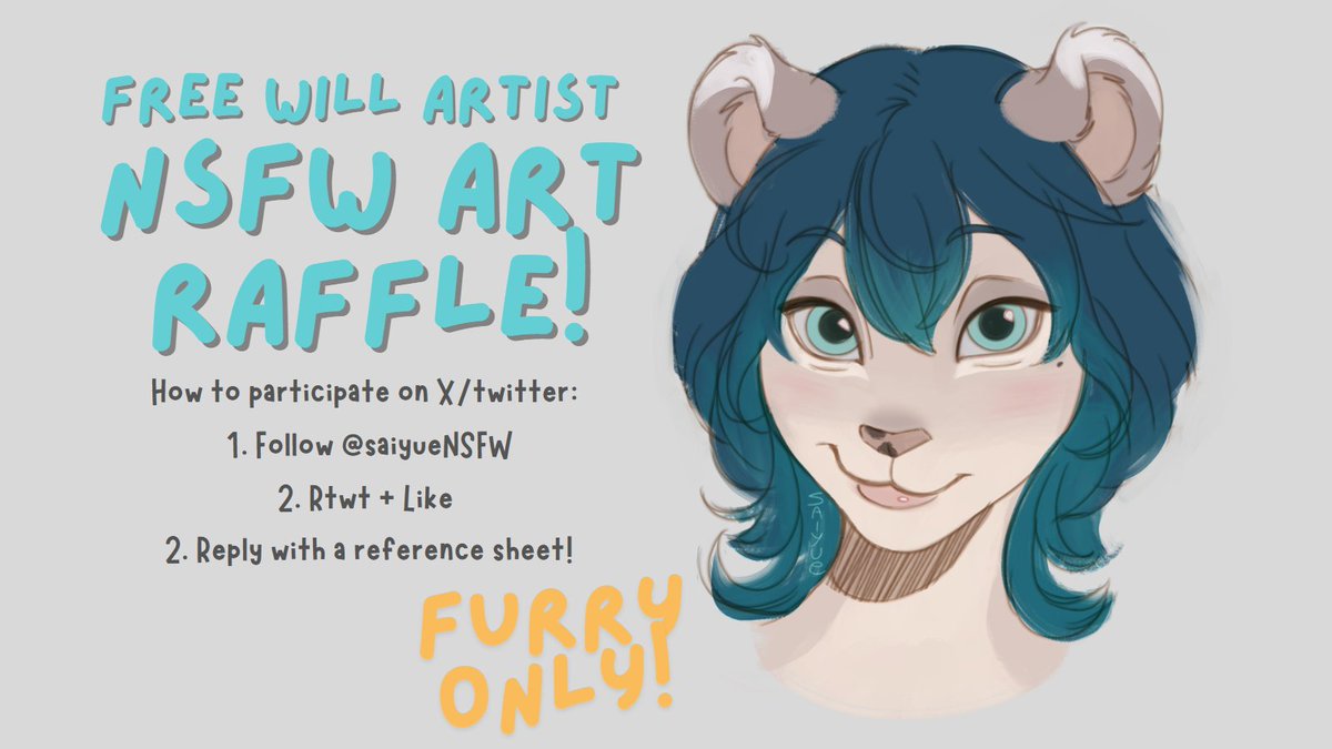 Attention: I can draw your OC with other OC!! So please tell what is your OC sexual preference ^^

I want to make at least 2 characters (2 winners)

Please consider following my art ❤️
I got a new haircut, did you like it? 🤗
#yiff #furry #furryartwork