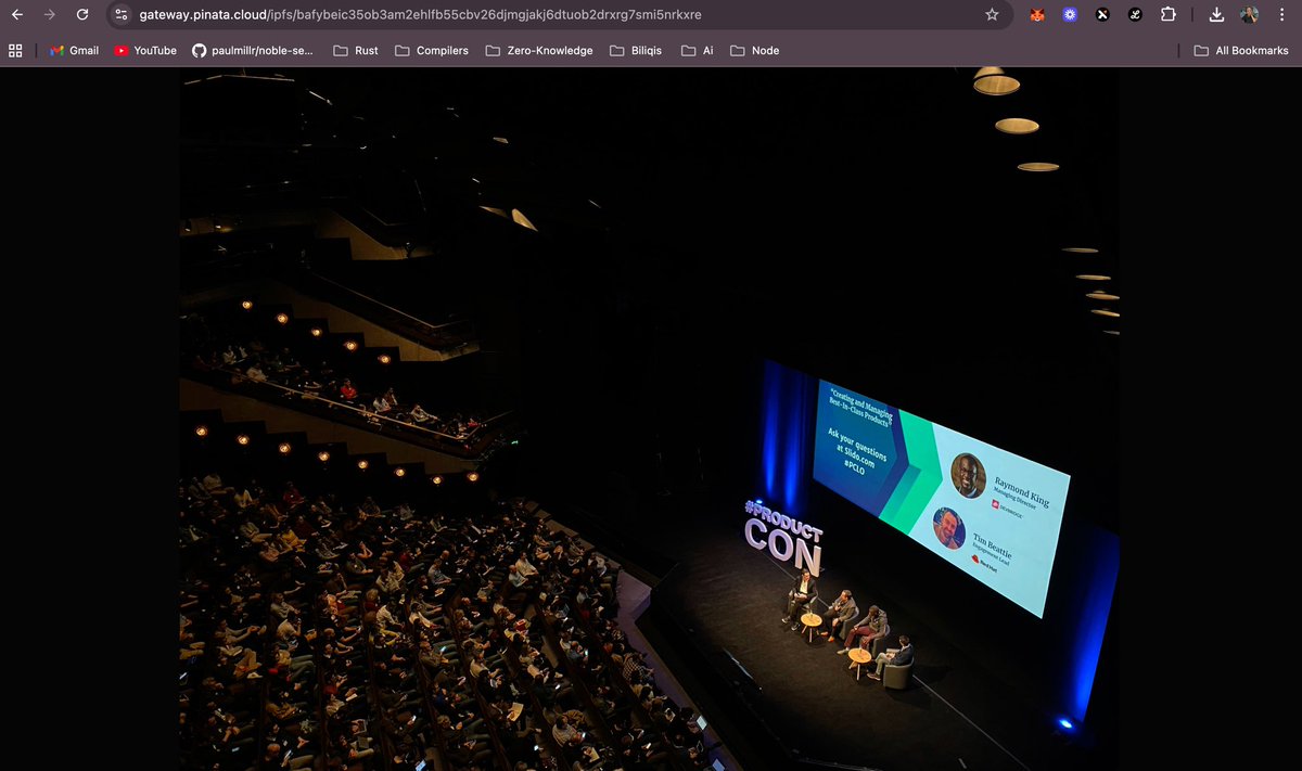 biillbaby's tweet image. Update on Eventchain:
I was able to successfully complete the integration of my DApp with ipfs, event organizers can now upload images to ipfs, while they’re trying to  create an event. These images also gets rendered on the home page alongside the event details
#stacksascent