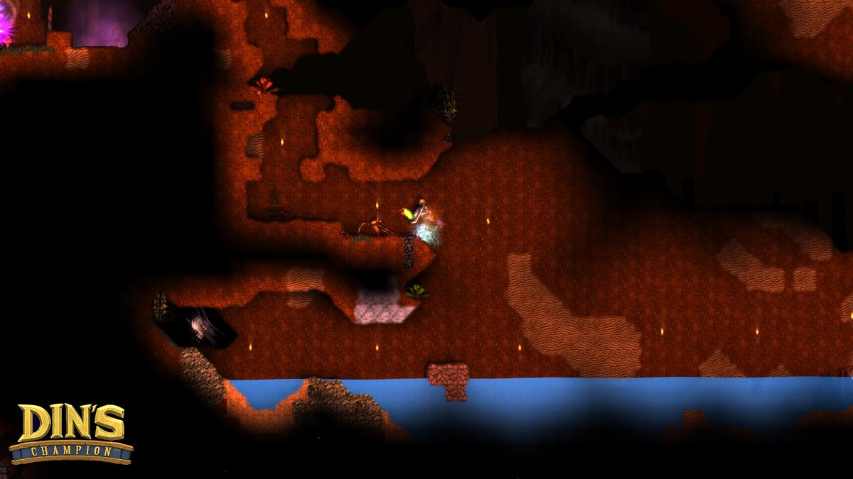 I seem to get cornered when taking screenshots in Din's Champion fairly often. Also I just sent out the 5th weekly free Din's Champion Steam key to a random Soldak newsletter subscriber. #screenshot #indiegame #indiedev