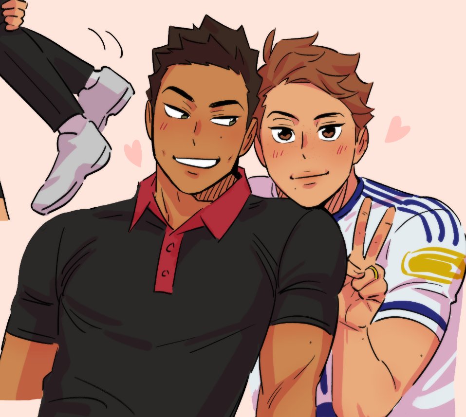 its okay theyre still married! 💍

#iwaoi #岩及 #iwaizumi #oikawa #ハイキュー