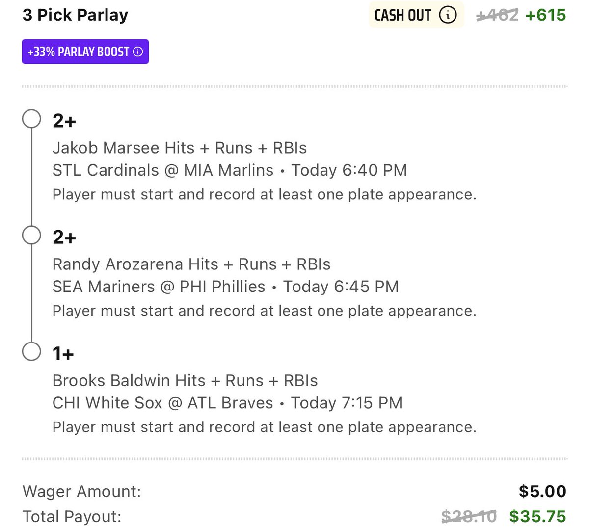 ShanderBets (@shanderbets) on Twitter photo There’s only ONE way to bet the HRR boost 🚀 on DraftKings
I had to bring on the All-Smash Squad for a 🔒
Throw a 👍 & RT so when this hits I’ll give away a 🆓 week to both <a href="/BigDawgBanna/">𝐹𝒜𝑅 𝐹𝑅𝒪𝑀 𝐹𝑅𝐼𝐸𝒩𝒟𝐿𝒴</a> & <a href="/pettyQueenBBW/">PettyQueen</a>
Find out 👇 where to get more MLB bets There’s only ONE way to bet the HRR boost 🚀 on DraftKings
I had to bring on the All-Smash Squad for a 🔒
Throw a 👍 & RT so when this hits I’ll give away a 🆓 week to both <a href="/BigDawgBanna/">𝐹𝒜𝑅 𝐹𝑅𝒪𝑀 𝐹𝑅𝐼𝐸𝒩𝒟𝐿𝒴</a> & <a href="/pettyQueenBBW/">PettyQueen</a>
Find out 👇 where to get more MLB bets