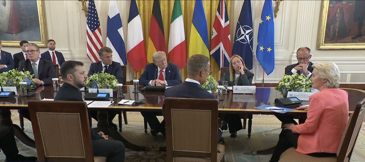 Madhur Sharma (@madhur_mrt) on Twitter photo As the Europe converges at the White House, I am reminded of a conversation <a href="/swasrao/">Swasti Rao ラオ スワスチイ</a> and I had a couple of years back.
"For Europe, it's existential," she said at the time.
Here we are. As the Europe converges at the White House, I am reminded of a conversation <a href="/swasrao/">Swasti Rao ラオ スワスチイ</a> and I had a couple of years back.
"For Europe, it's existential," she said at the time.
Here we are.