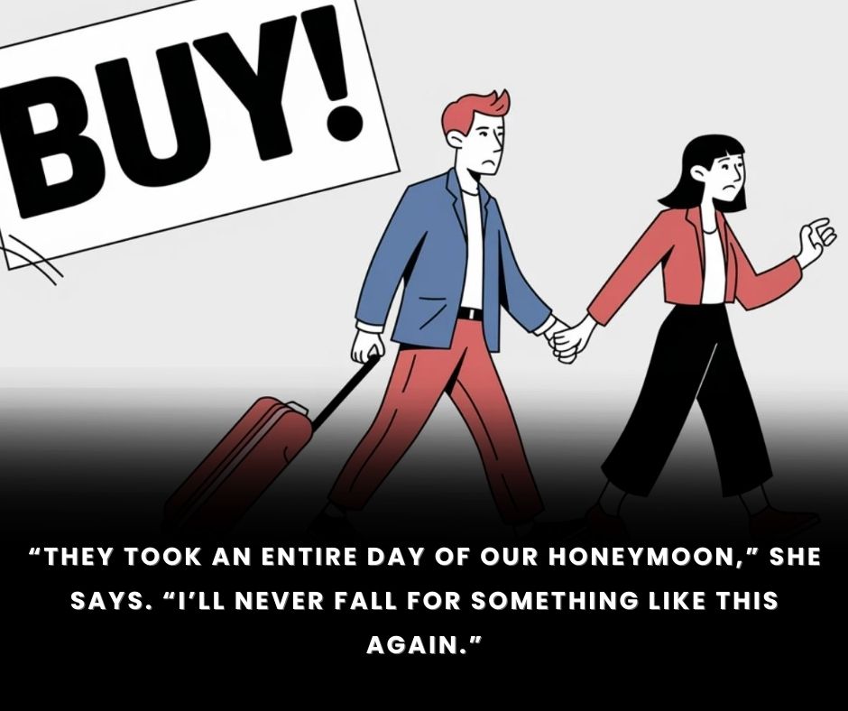 Find out how a ‘free couples massage’ on a honeymoon spiraled into a seven-hour, $10,699 travel club sales pitch, and what every traveler needs to know to avoid falling for the same trap.

elliott.org/advocacy/trick…

#TravelScam #ConsumerAdvocacy #TravelTips