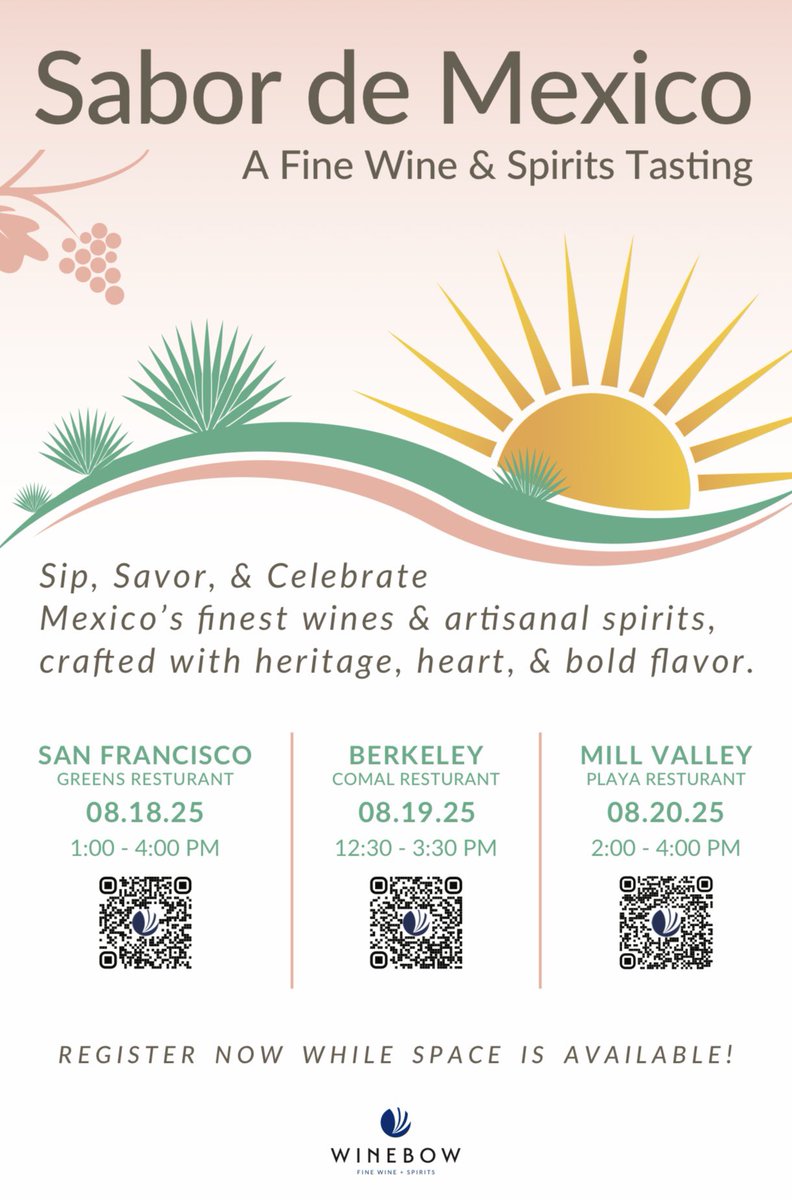 We are in NorCal this week! #mexicanspirits