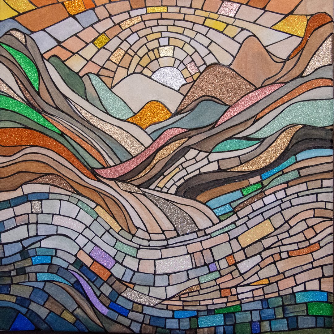 Check out amazing pieces like "Earth Tapestry" in the current Judge Stone House exhibit, "Changing Landscapes." 

You can view the full exhibit in the Judge Stone House gallery open Wed-Fri, 12-5 PM, and Sat, 10 AM-5 PM.

Explore this exhibit online: bit.ly/3RNiaF7