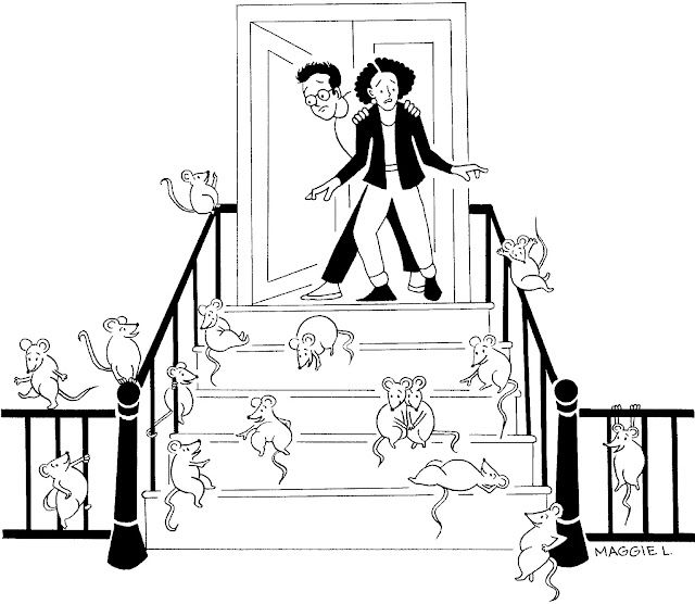 doc_nad's tweet image. The finalists have come out of the woodwork.
My Entry in The New Yorker Cartoon Caption Contest #955 attemptedbloggery.blogspot.com/2025/08/my-ent… #MaggieLarson #Rats #FrontStoop #TheNewYorker #Cartoon #CaptionContest