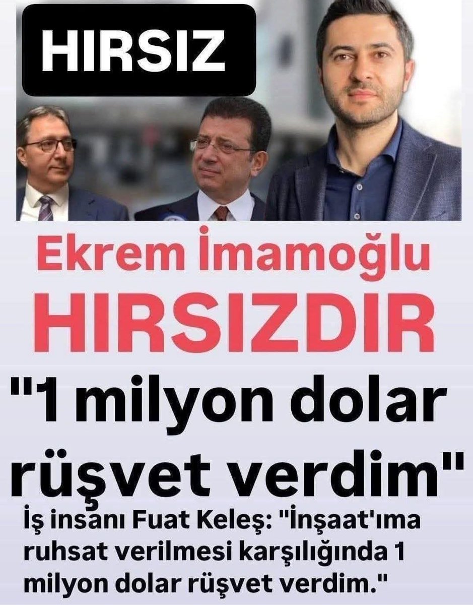Zeynep Nejlâ Çelik (@zeynepnejla2) on Twitter photo İmamoğlu'nun yolu; rüşvet-hırsızlık-dolandırıcılık
Terbiyesize bak!
Yolumuz ulu önder Atatürk'ün yoludur diyor
<a href="/m_cemilkilic/">Cemil KILIÇ</a> Lawrens gibi iyi rol yapamıyor
Lawrens müslüman rolünü gayet başarılı oynadı
Tengriciyim diyen şeriat düşmanı kansız ise dinsizi güzel oynuyor
Kimsin sen! İmamoğlu'nun yolu; rüşvet-hırsızlık-dolandırıcılık
Terbiyesize bak!
Yolumuz ulu önder Atatürk'ün yoludur diyor
<a href="/m_cemilkilic/">Cemil KILIÇ</a> Lawrens gibi iyi rol yapamıyor
Lawrens müslüman rolünü gayet başarılı oynadı
Tengriciyim diyen şeriat düşmanı kansız ise dinsizi güzel oynuyor
Kimsin sen!