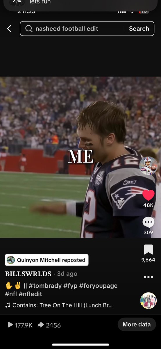 quinyon mitchell reposted my edit BANG