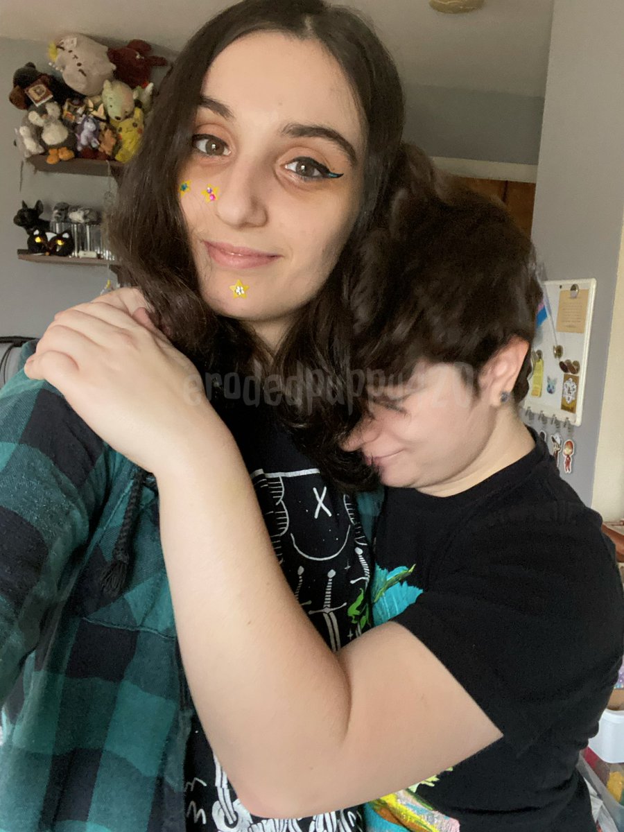 erodedpuppy420's tweet photo. Today marks the day my bf and I haven’t been together for 5 years <3 it is wild to think we have known each other this long, I couldn’t be happier that he accepts me for all that I am in every kinky and messed up way that I could be lol. Please consider helping us celebrate!!! https://t.co/aBFFySn5b3