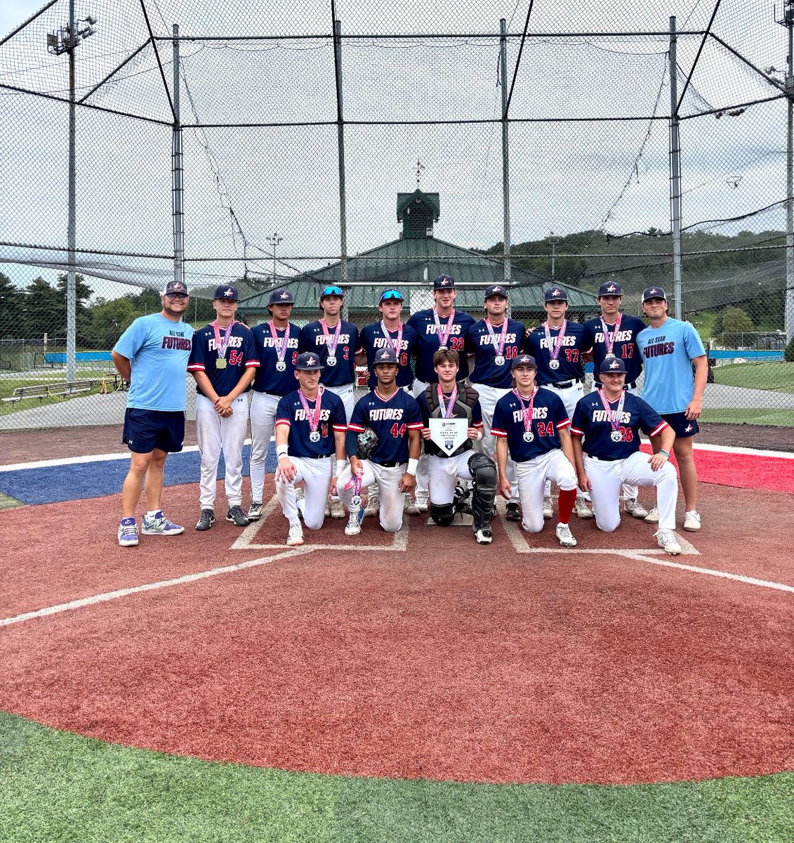 Congratulations to our <a href="/FuturesNavy2026/">ASBA Futures 2026 Navy</a> squad for winning the <a href="/bigshowsports/">Big Show Sports Complex</a> 17U Elite Exposure Tournament today. Great way to end the summer! #winnerswin