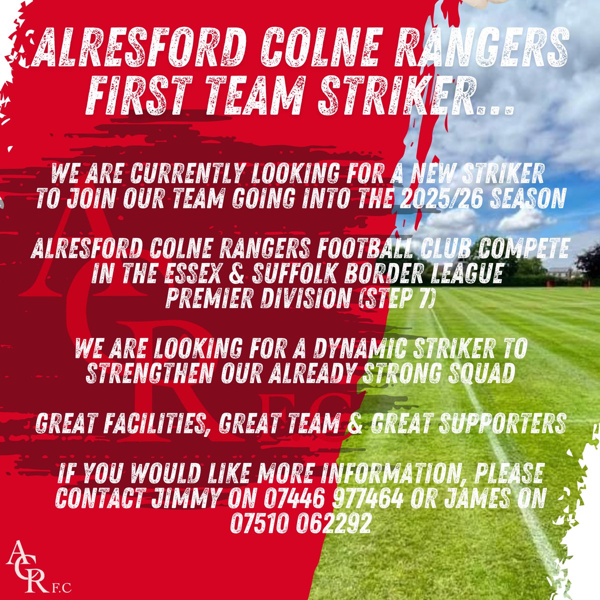 Alresford Colne Rangers FC tweet media