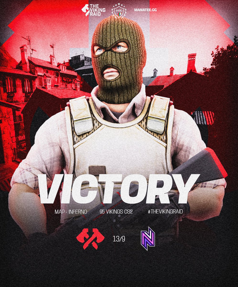 VICTORY IS OURS! 🎉

Tonight, we add another victory to our <a href="/UKICircuit/">UK & Ireland Circuit</a> campaign. GGWP <a href="/NativzGG/">Nativz</a> Academy! 🏆

Map Inferno - 13-9 ✅

#TheVIkingRaid 🏴‍☠️