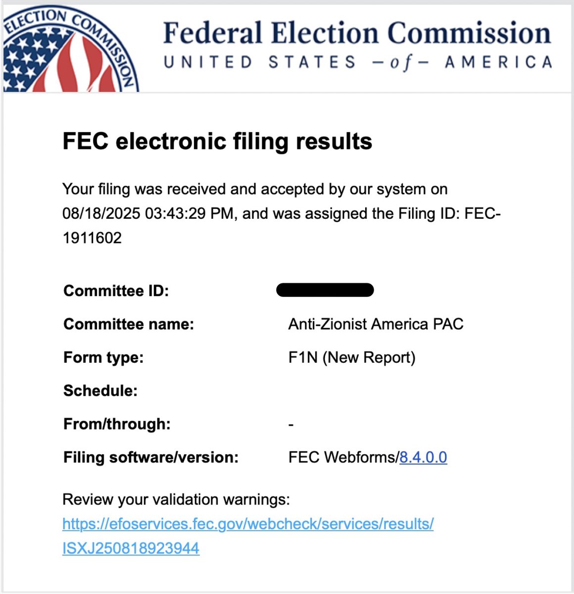 RecTheRegime's tweet image. AZAPAC has been filed with the FEC! Please stand by for more information, including website, etc., which are being set up next.
Btw, please follow my assistant and the treasurer for the PAC: @legitgov