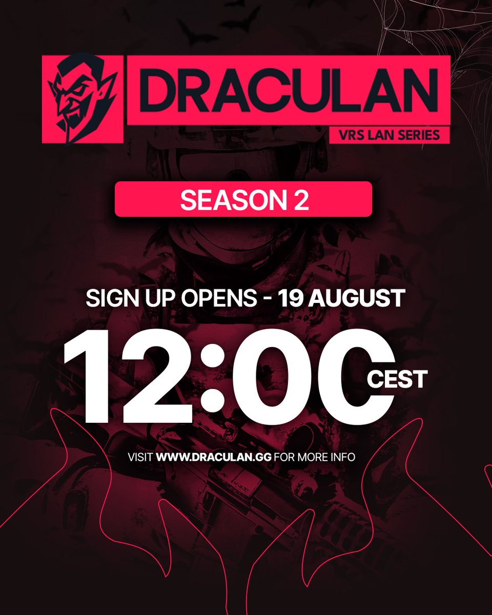 digital_crusade's tweet image. Don&apos;t be late and catch your spot in DraculaN Series #2!

See you tomorrow at 12:00 PM CEST 😉