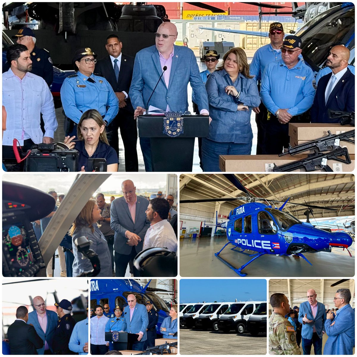 Senador Gregorio Matias (@gmatiaspr) on Twitter photo Acompañé a nuestra gobernadora <a href="/Jenniffer/">Jenniffer González</a> González en una histórica entrega de equipo a la Policía de Puerto Rico, reafirmando nuestro compromiso con la seguridad de nuestra gente.
En esta inversión de $36.4 millones se incluyen 2 nuevos helicópteros Bell 429 para FURA, con Acompañé a nuestra gobernadora <a href="/Jenniffer/">Jenniffer González</a> González en una histórica entrega de equipo a la Policía de Puerto Rico, reafirmando nuestro compromiso con la seguridad de nuestra gente.
En esta inversión de $36.4 millones se incluyen 2 nuevos helicópteros Bell 429 para FURA, con