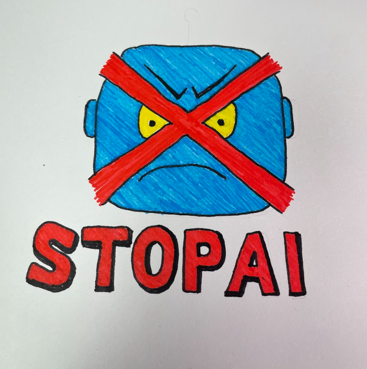 Imagine a world where every coin’s AI-scripted… boring af.
Then $STOPAI pulls up like: “nah fam, we scribblin’ STOP A.I. 100k times w/ no bots.”
Pure memetic energy.