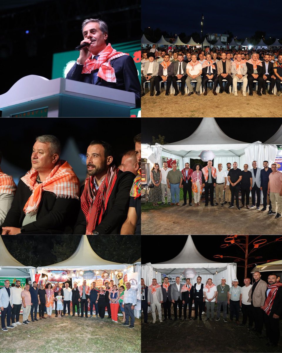 Büyükşehir Belediye Başkanımız, Milletvekilimiz, AK Parti İl Başkanımız, Belediye Başkanlarımız, Kaymakamımız, İlçe Başkanımız, STK temsilcilerimiz ve hemşehrilerimizle; Büyükşehir Belediyemizin bu yıl 2.’sini düzenlediği Kültür Sanat Festivali’nin açılışına katıldık.