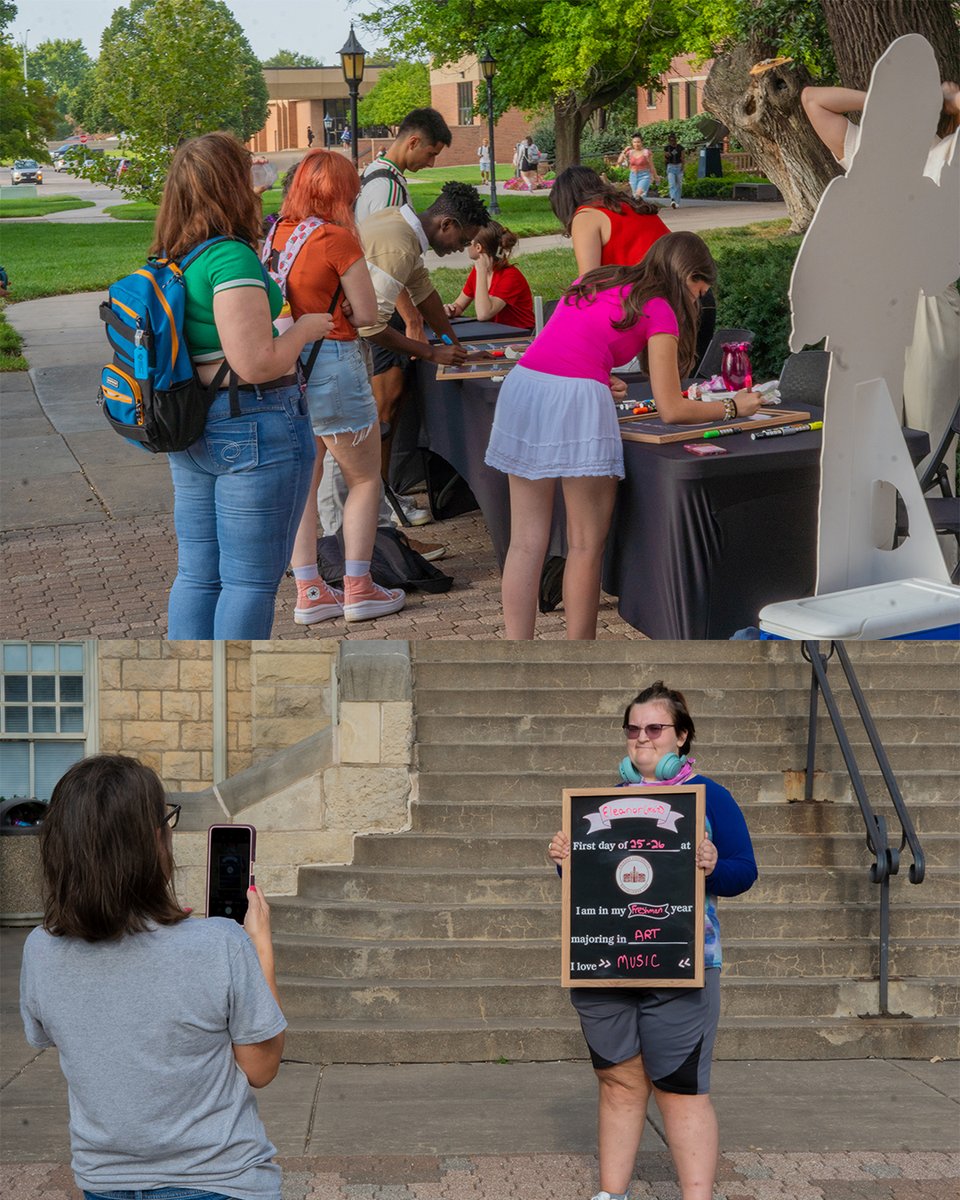 Some highlights from our First Day of Class event this morning!! 🎒🎓📓This is going to be an incredible year! 

#MyFriendsU