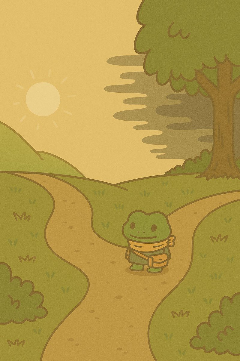 Little Frog
Path splits ahead