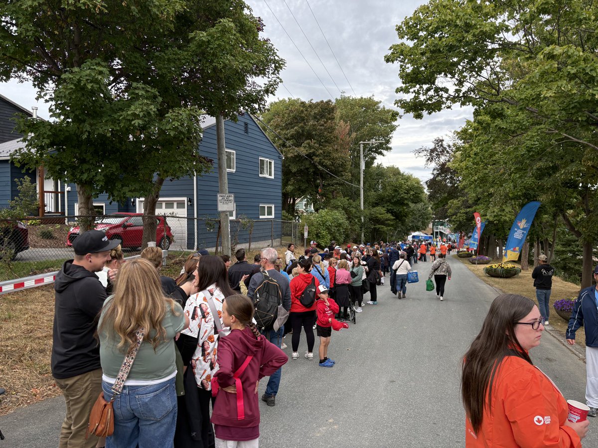 Nicholas Mercer (@nikmercer) on Twitter photo The hottest ticket in St. Johnβs tonight is the first game of the Canada Games womenβs baseball tournament.
This is the lineup at St. Patβs ahead of the gates opening The hottest ticket in St. Johnβs tonight is the first game of the Canada Games womenβs baseball tournament.
This is the lineup at St. Patβs ahead of the gates opening