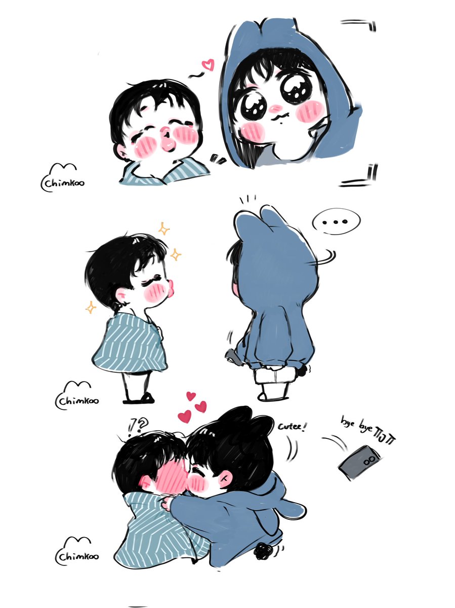 Giving in to temptation 😚🐣🐰
#jikook