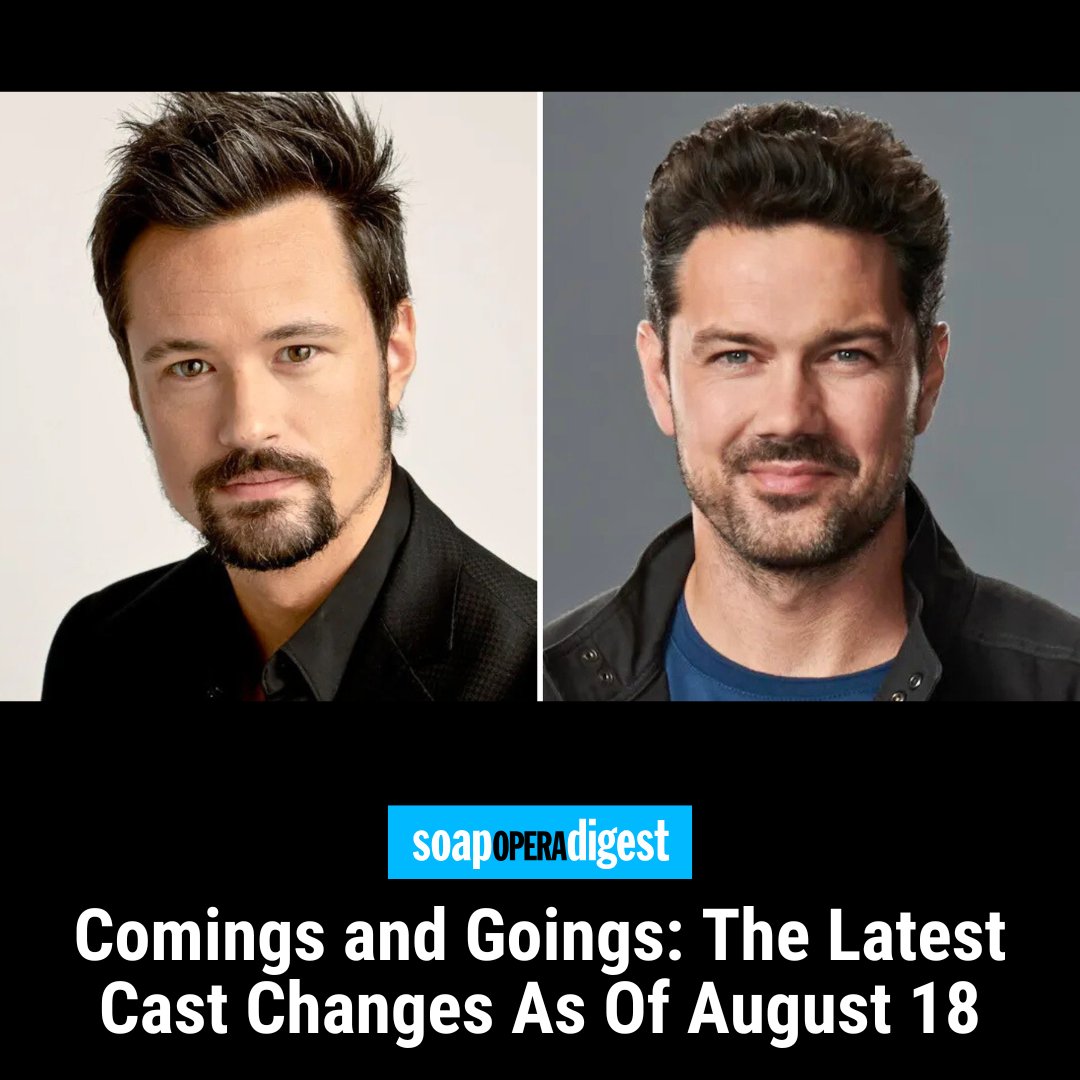 This week's Comings &amp; Goings. #SoapOperaDigest

soapoperadigest.com/content/coming…